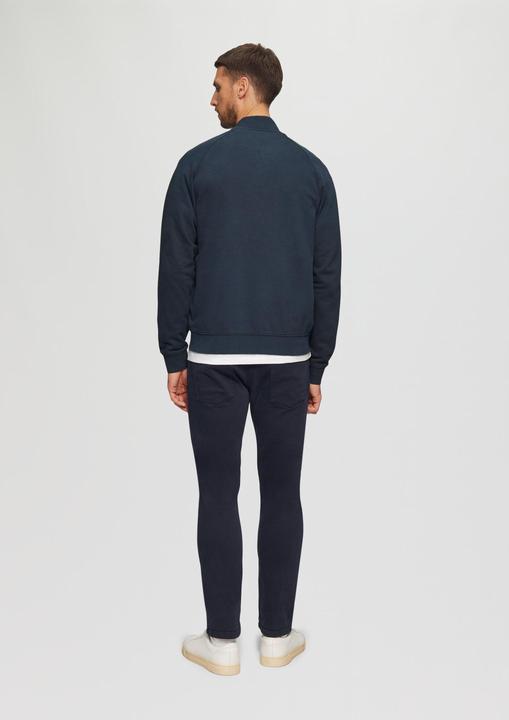 Produktbild s.Oliver Sweatshirt Jacke Jacke mit Garment Dye und Raglanärmeln (M)