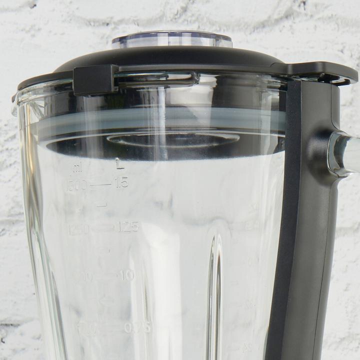 Immagine prodotto Petra PT5531MBLKVDE Frullatore a caraffa in vetro nero (600 W)