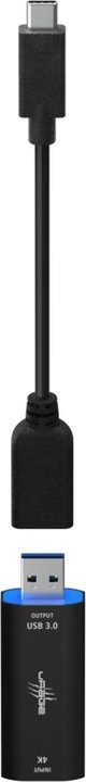 Produktbild Urage Video-Converter Stream Link 4K, Schwarz (PC, Mac)