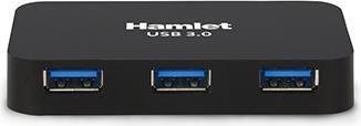 Immagine prodotto Hamlet Hub usb 3.0 a 4 porte 5 Gbps (USB-A, 4 porte)