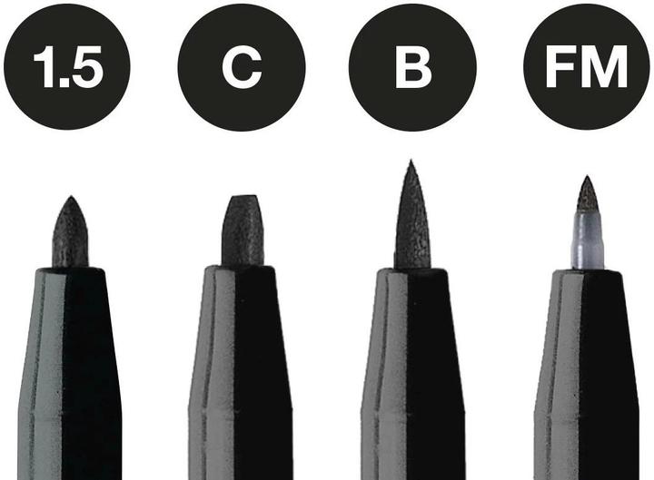 Image du produit Faber-Castell Pitt Artist (Noir, 4 x)