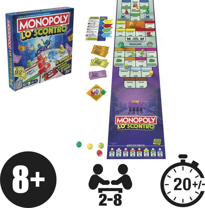 Immagine prodotto Hasbro Gaming Monopolio (Italiano)