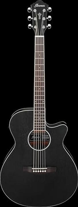 Actual product image Ibanez AEG7MH Weathered Black electric-acoustic westerngitaar (Western guitar)