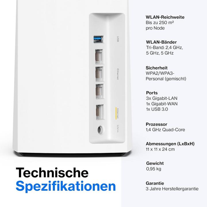 Immagine prodotto Linksys Mesh-System AX4200-EU