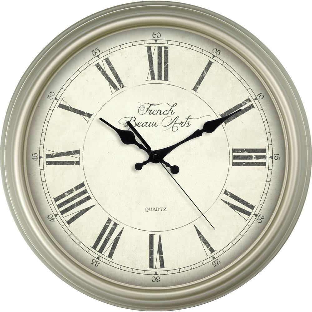 EuroTime, Wanduhr, 89891-12 Quarz Wanduhr 31 cm Elfenbein (31 cm)