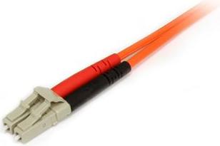 Actual product image StarTech 2 m multimode 50/125 duplex fiber optic patch cable LC - SC - fiber optic network cable (2 m)