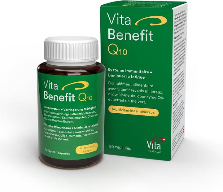 Actual product image Vita Benefit Q10 (50 Piece, Capsules, 192 g)