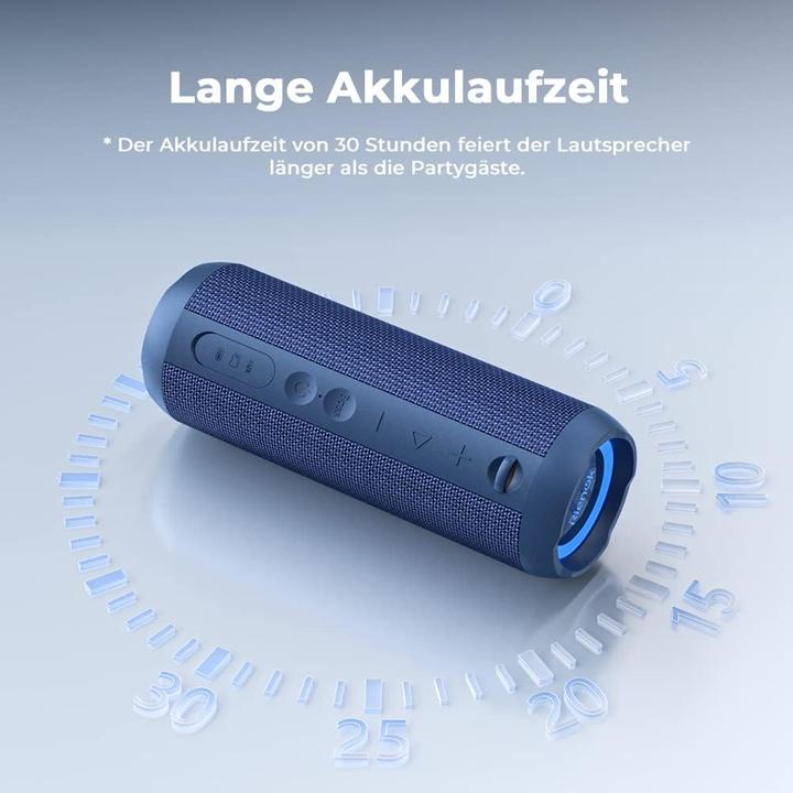 Produktbild Rienok Wasserdichter Bluetooth Lautsprecher mit Licht (30 h, Akkubetrieb)