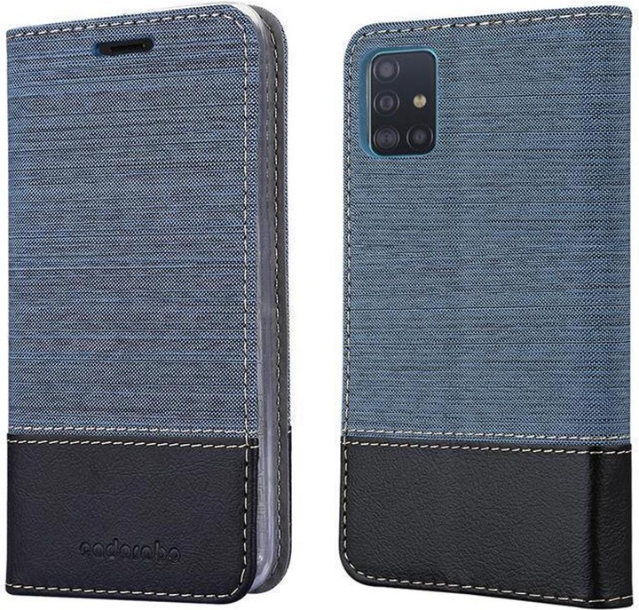 Produktbild Cadorabo Book Jeans Optik Cover (Samsung Galaxy A51 5G)