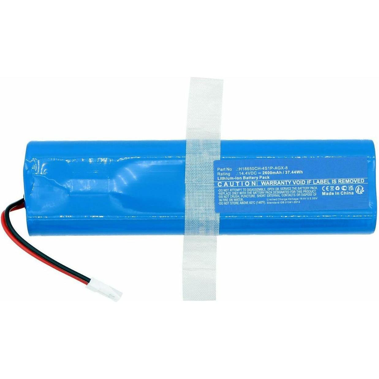 CoreParts Battery 14.4V 2600mAh 37.44Wh, Staubsauger Roboter Zubehör, Blau