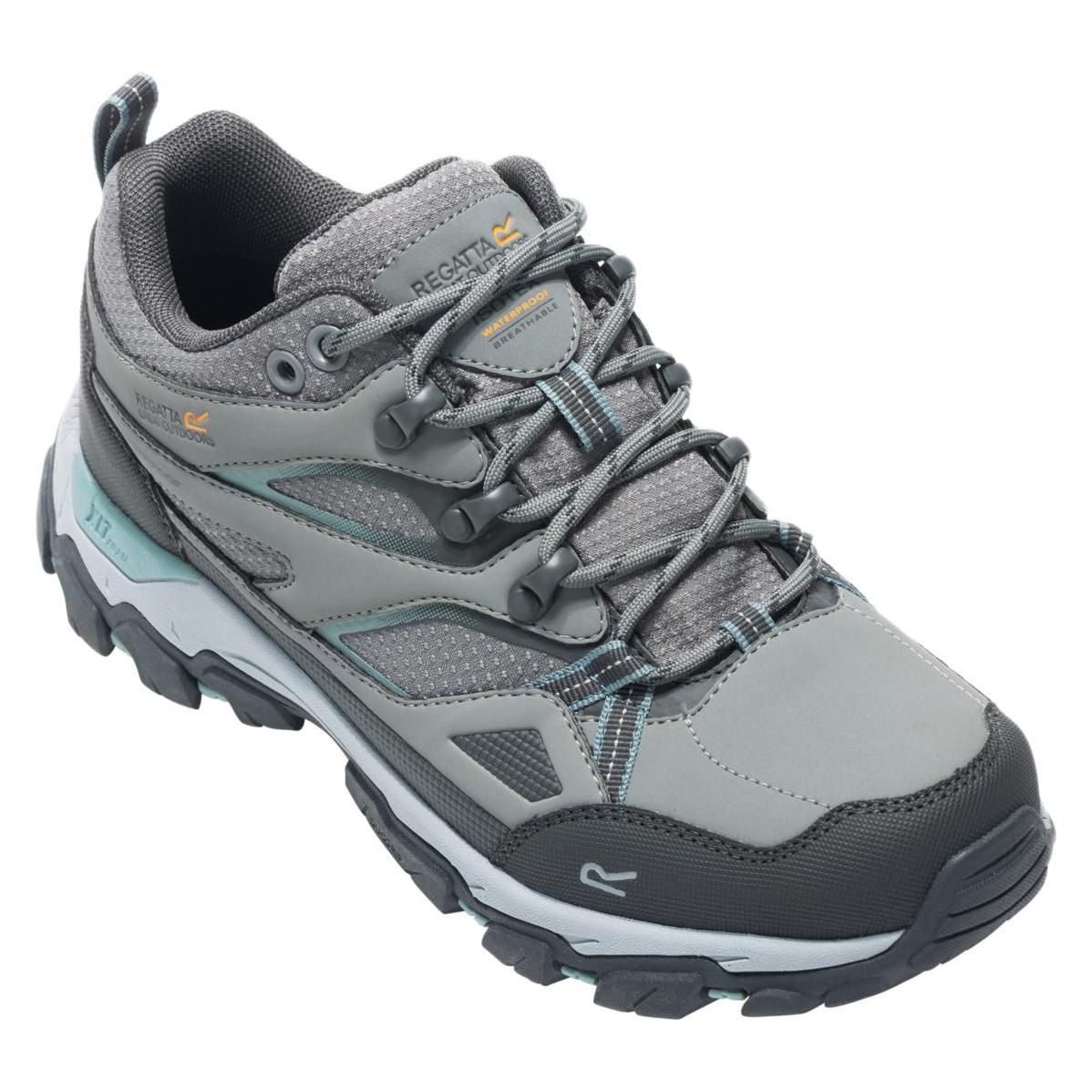 Regatta, Damen, Wanderschuhe, Holcombe Iii (42), Grün, Grau