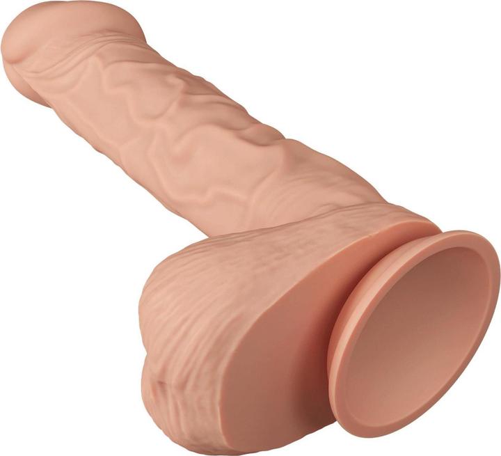 Actual product image Baile Beautiful Encounter Bergrisi Realistic And Flexible Dildo 26 cm - Meat
