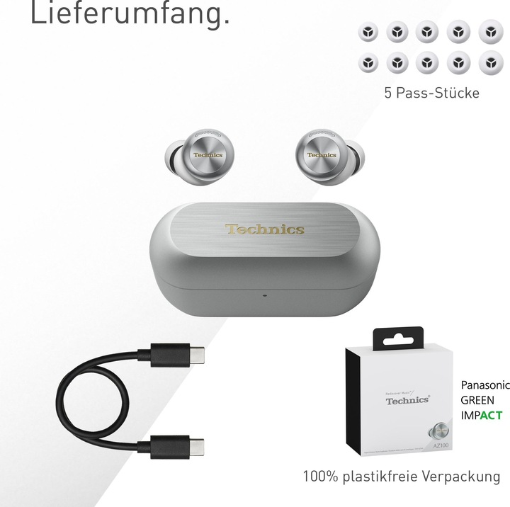 Actual product image Technics EAH-AZ100E (ANC, 10 h, Wireless)