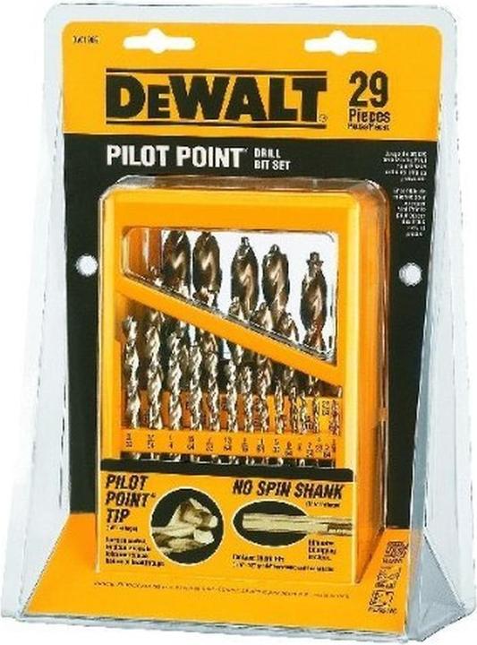 Actual product image DeWalt Pilot Point Drill Bit Set (1.6 mm)
