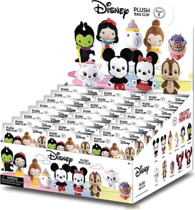 Actual product image Monogram Disney Plüsch-Taschenanhänger Display (24)