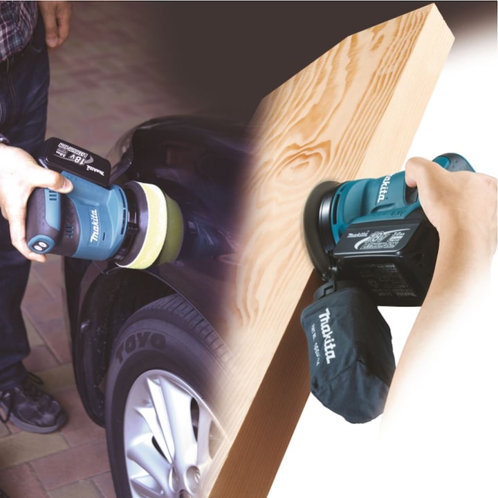 Immagine prodotto Makita Levigatrice orbitale ad accumulatore (Levigatrici rotorbitali)