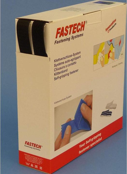 Image du produit Fastech Bande velcro à coller sur les adhésifs (25 mm)