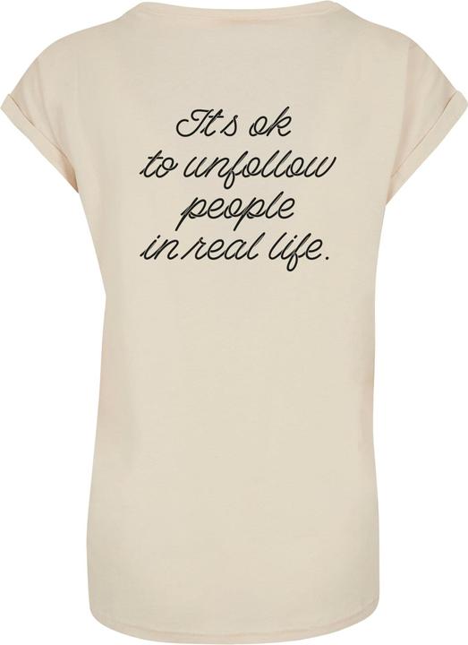 Produktbild Merchcode Ladies Heartbreak Extended Shoulder Tee - 111575 (L)