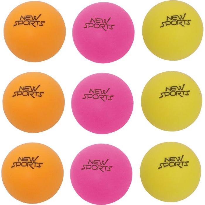 New Sports, Tischtennisball, (6 Stk.)