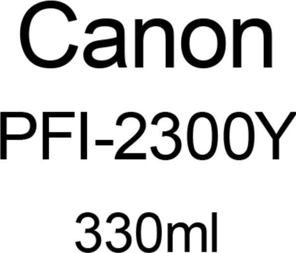 Produktbild Canon PFI-2300 Yellow (Y)