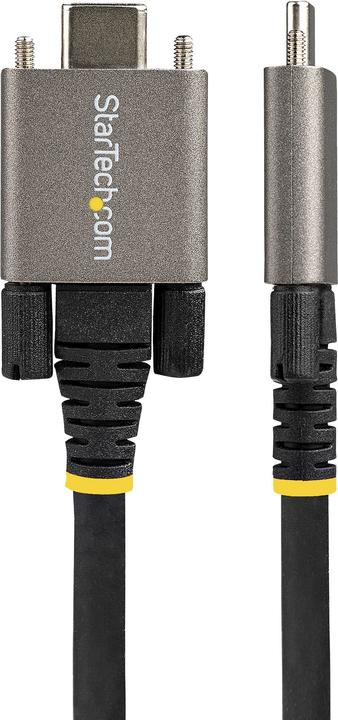 Produktbild StarTech .com 3ft 1m Side Screw Locking USB C Cable 10Gbps, USB 3.1/3.2 Gen 2 Type-C Cable, 100W (5A) Power D (1 m, USB 3.2 Gen 2, 100 W)