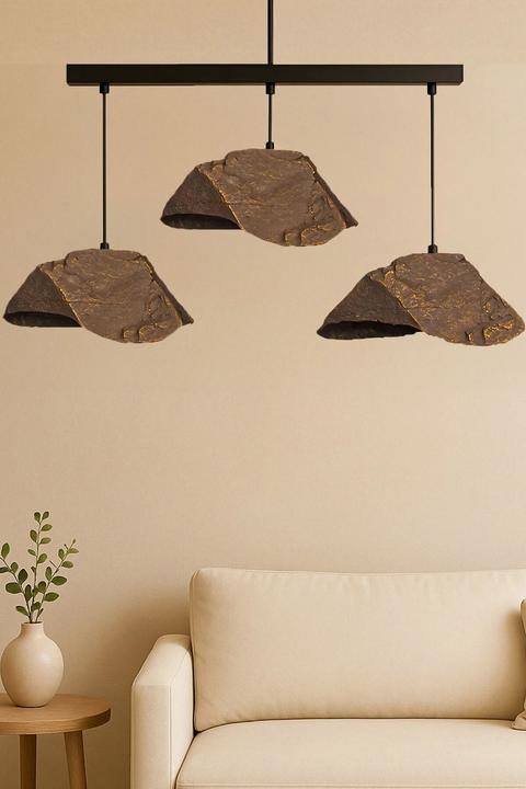 Actual product image Opviq Sway Triple Chandelier (E27)