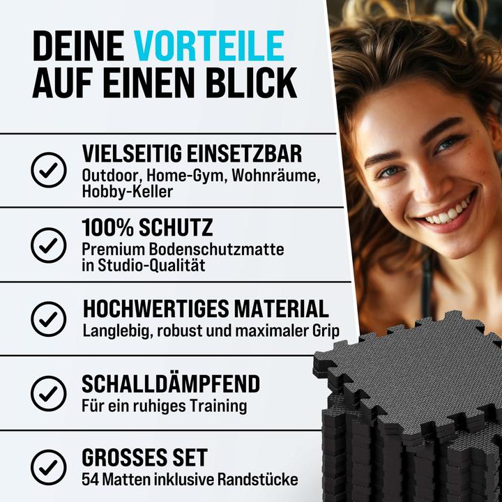 Image du produit Monzana Tapis de protection de sol (1 cm)