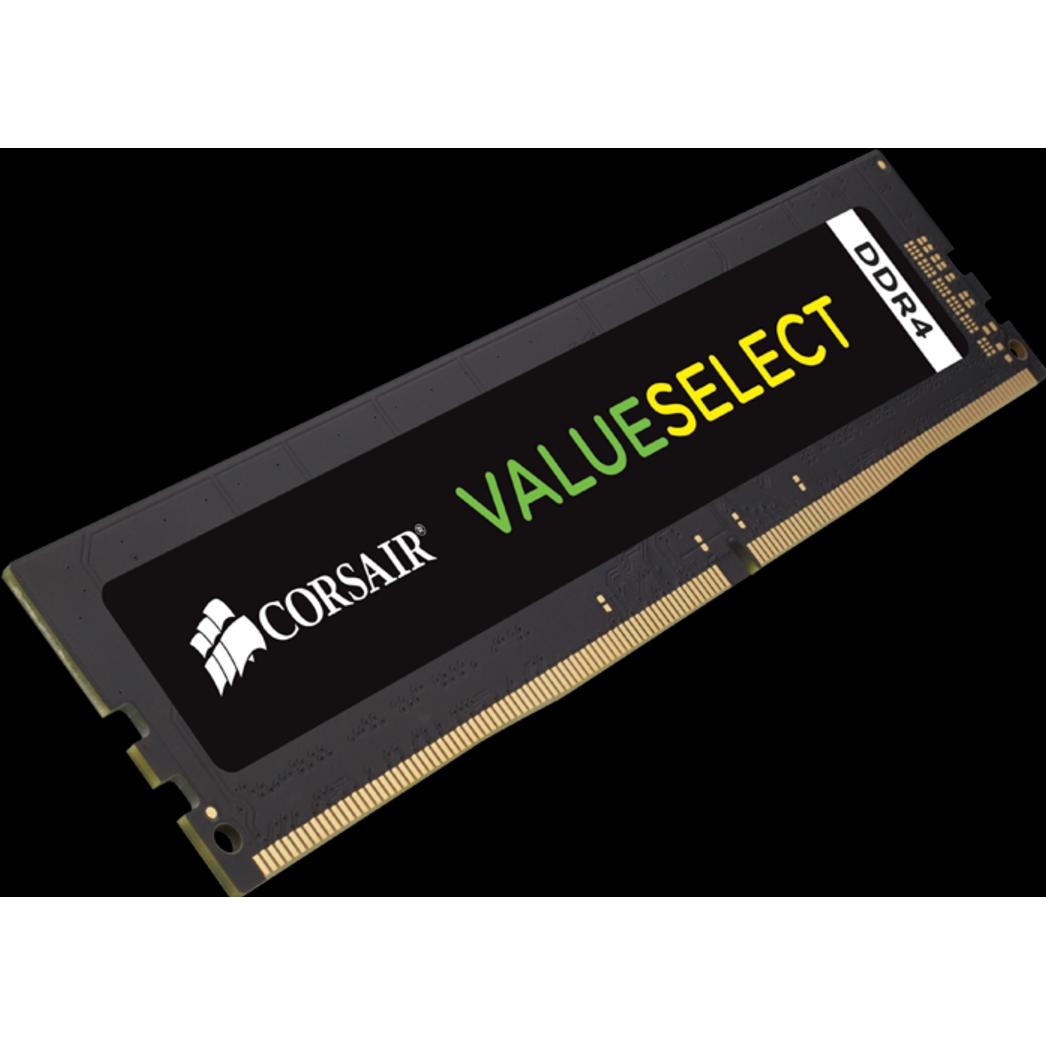 Thumbnail - Corsair ValueSelect (1 x 8GB, 2666 MHz, DDR4-RAM, DIMM), RAM, Schwarz