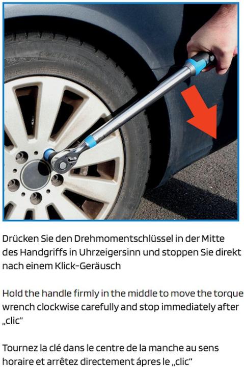 Actual product image SW-Stahl Torque Wrench (1/2", 20 - 100 Nm)