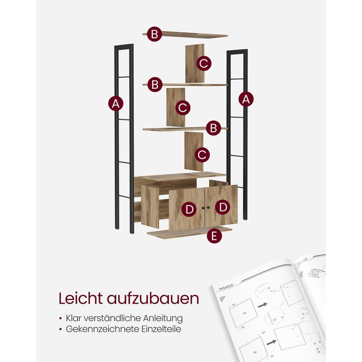 Productafbeelding Vasagle Sam (74 x 30 x 154,5 cm)