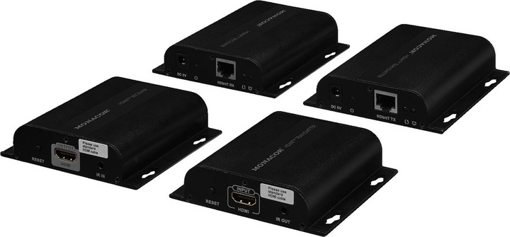 Actual product image Monacor Transmission set, HDMI over CAT5/6 (CAT extender)