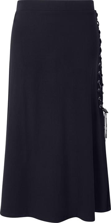 Actual product image Angel of Style Maxi-Jerseyrock, A-Linie, Schlitz mit Schnürung (56)