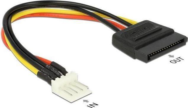 Image du produit Delock Câble d'alimentation SATA (15 cm, PWM à 4 broches)