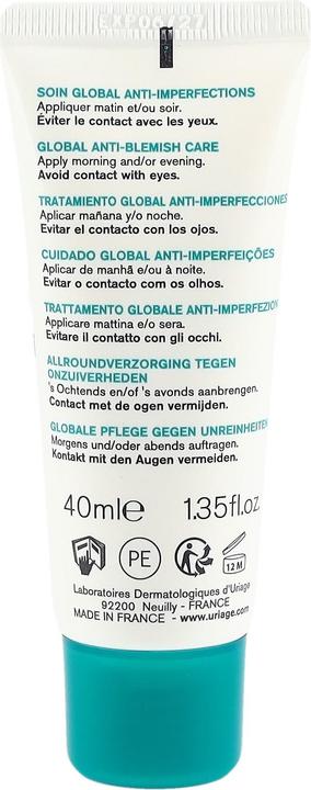 Immagine prodotto Uriage Hyséac 3-Regul+ Global Care (Crema corpo, 40 ml)