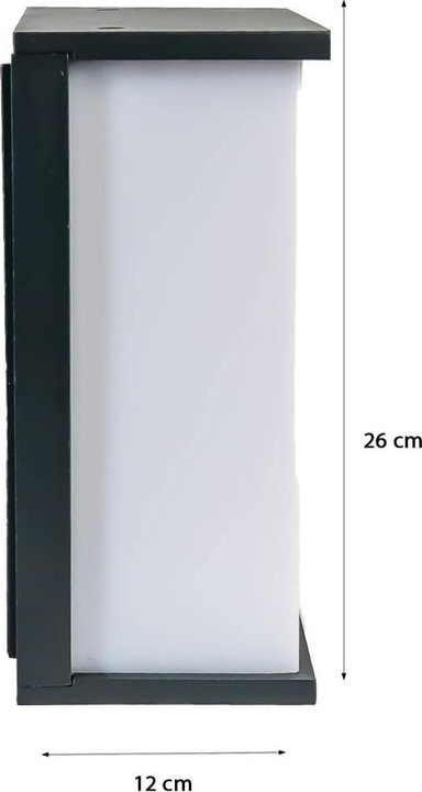 Produktbild Grafner LED Aluminium Wandlampe Aussenleuchte Innenleuchte