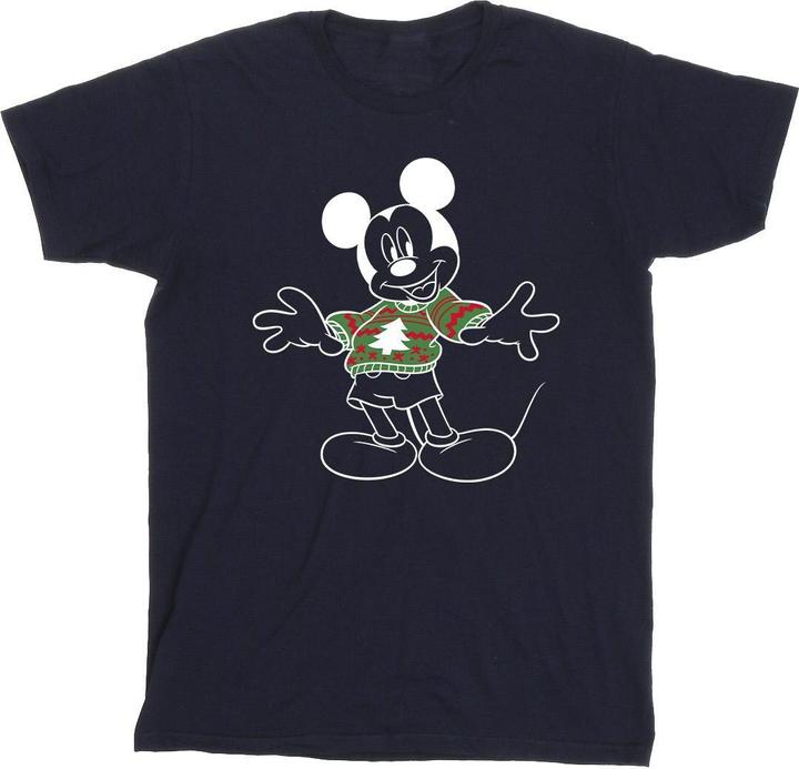 Image du produit Disney - T-shirt MICKEY MOUSE XMAS JUMPER - Homme (M)