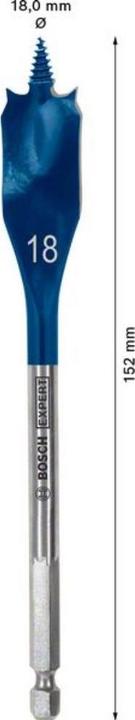 Produktbild Bosch Professional Zubehör EXPERT Self Cut Speed Flachfräsbohrer, 18 x 152 mm (18 Millimeter)