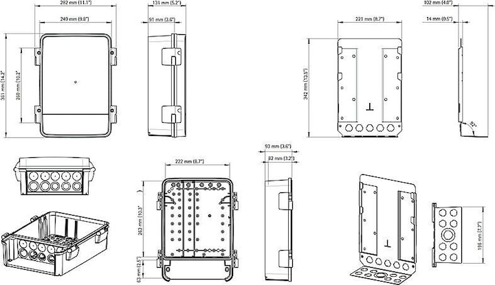 Productafbeelding Axis T98A17-VE Montagebehuizing (Huisvesting)