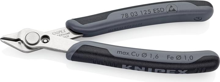 Productafbeelding Knipex Electronic Super Knips® ESD 78 03 125 ESD (125 mm)