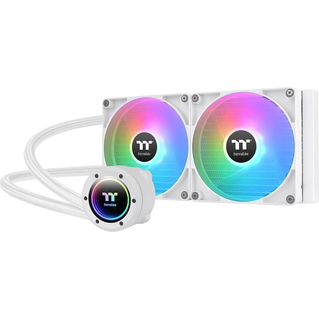 Thermaltake TH280 V2 ARGB Sync CPU Liquid Cooler All-In-One wh, CPU Wasserkühler, Weiss
