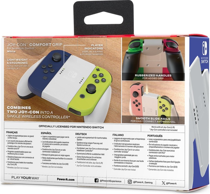 Actual product image PowerA Joy-Con Comfort Grip (Switch)