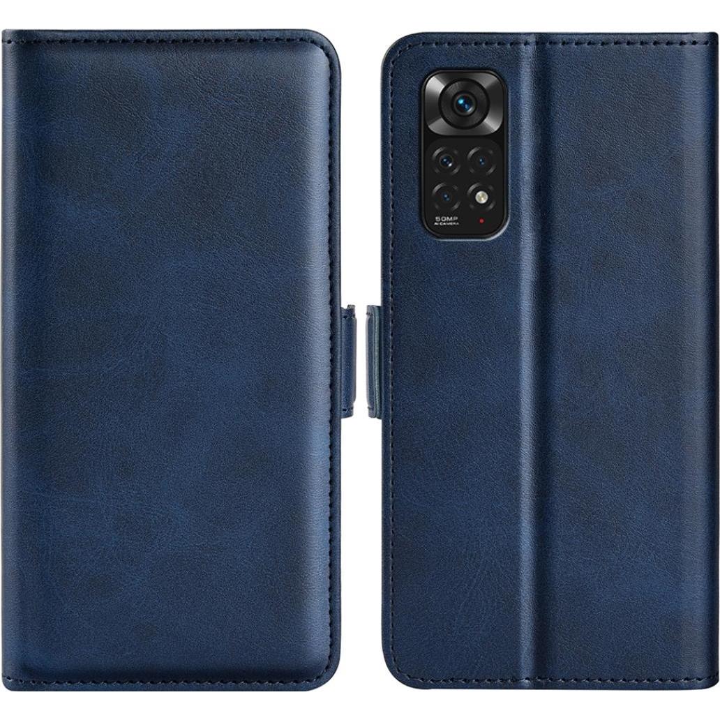 Thumbnail - Screenguard Xiaomi Redmi Note 11S CardLounge Lederhülle (Xiaomi Redmi Note 11S), Smartphone Hülle, Blau