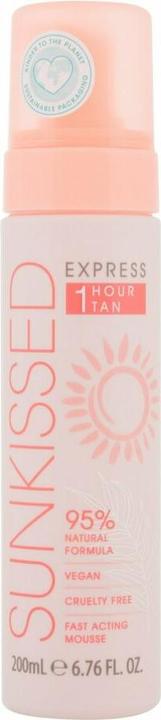 Actual product image Sunkissed Express 1 Hour Tan (Self tanning foam, 200 ml)