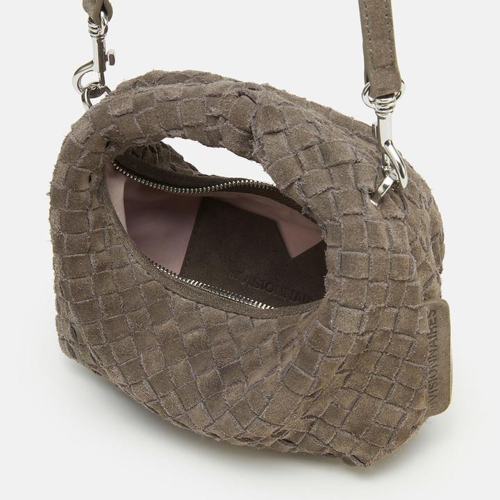 Produktbild Les Visionnaires Greta micro weave cozy Handtasche Leder 20 cm (3 l)