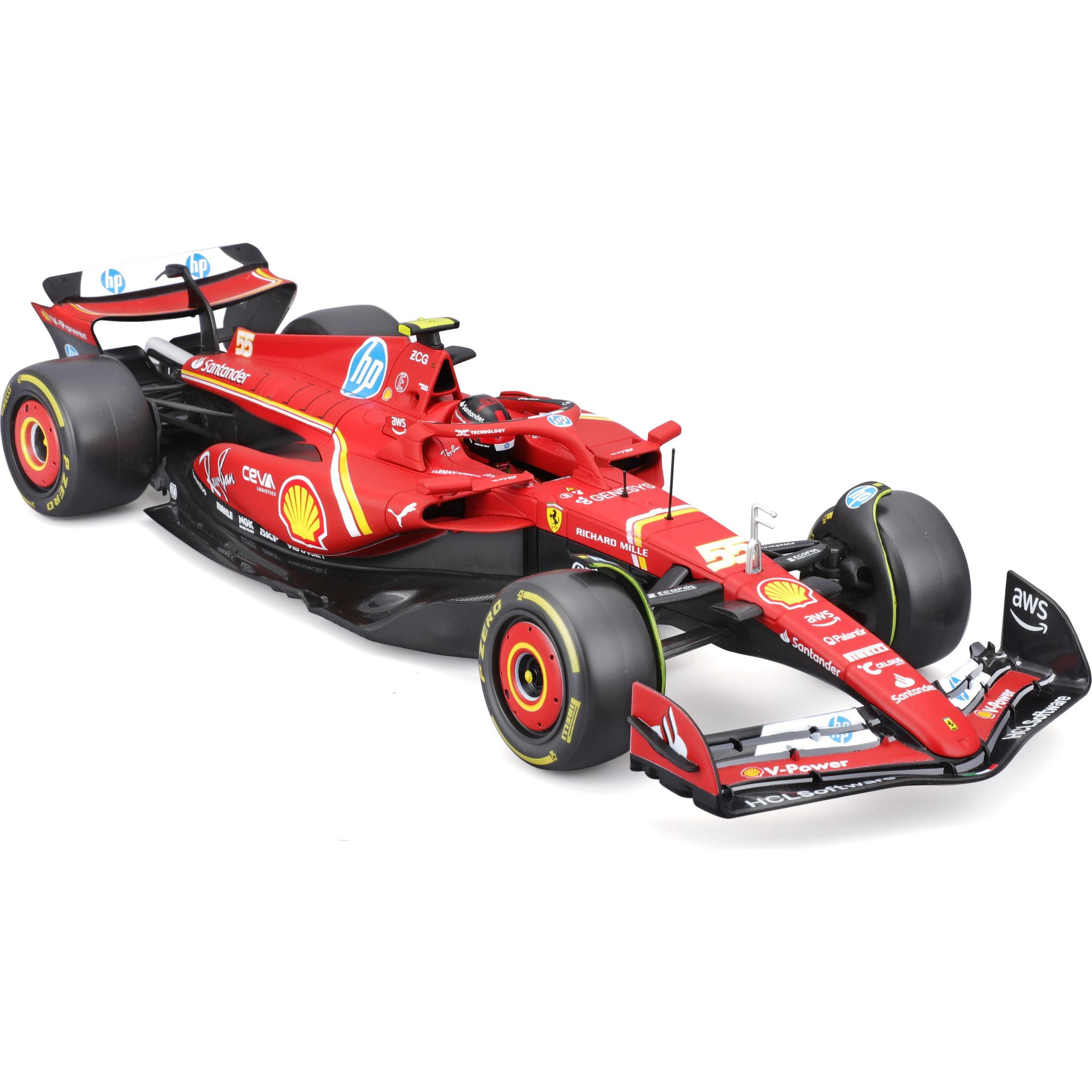 Bburago Ferrari F1 SF-24 1/18 Sainz 2024