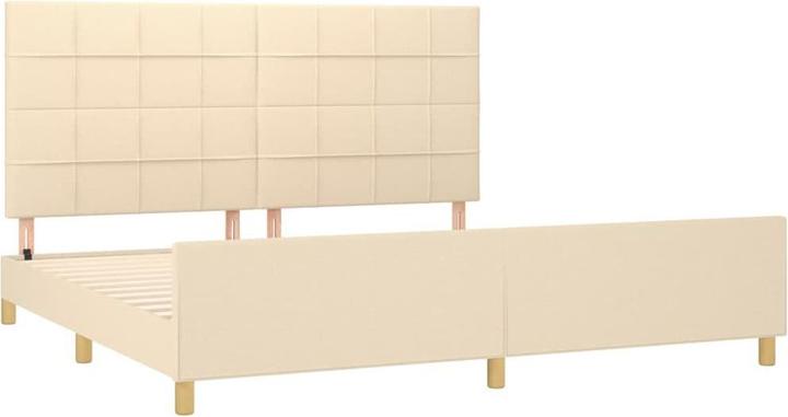 Image du produit vidaXL Bettgestell mit Kopfteil (200 x 200 cm)