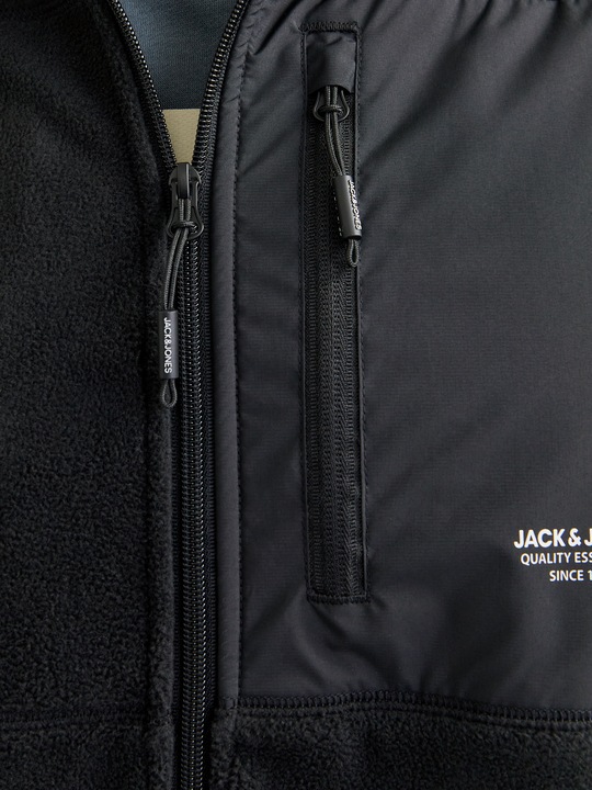 Actual product image Jack & Jones Plus Size Fleece Gilet Fleece Gilet (3XL)