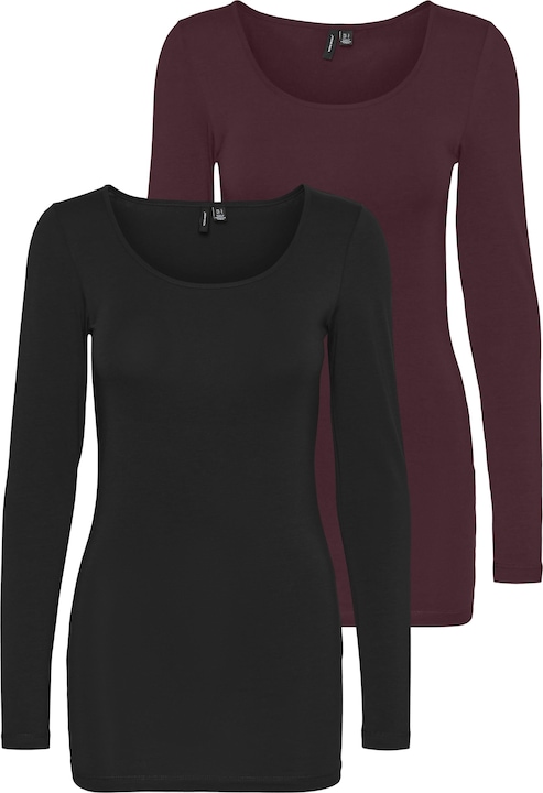 Vero Moda 2er-Pack Langarmbluse
