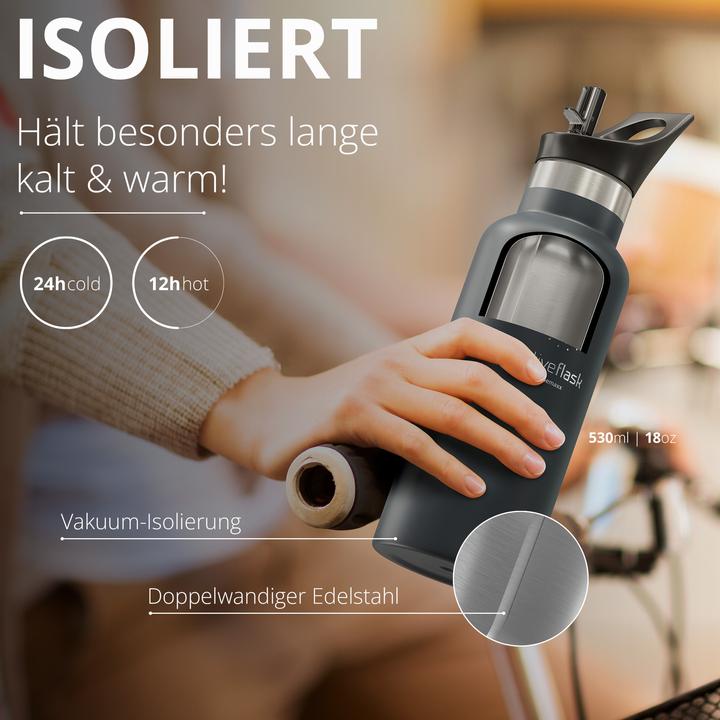 Produktbild BeMaxx Active Flask Trinkflasche SMB, 950ml (0.95 l)