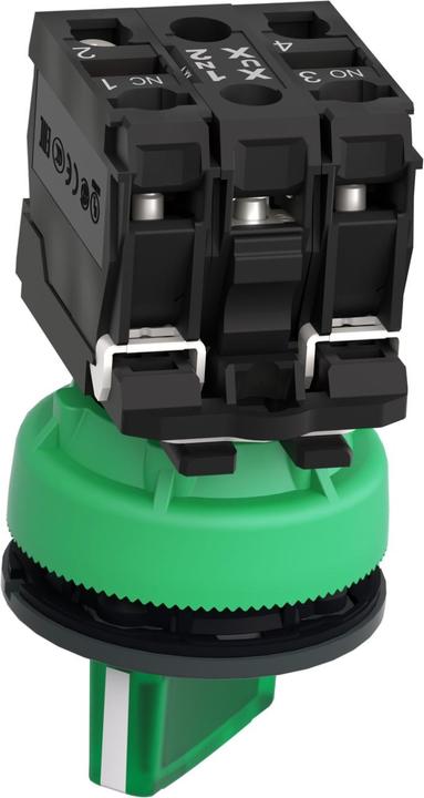 Actual product image Schneider Electric Illuminated selector switch, compl, flush, XB5FK123B5